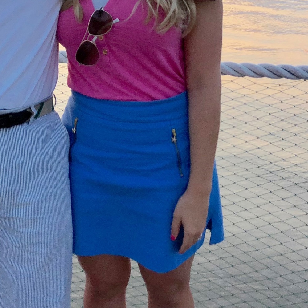 Lilly Pulitzer Blue Skirt